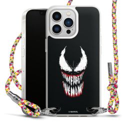 New Carry Case Transparent Stoff colourful/silber