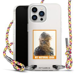 New Carry Case Transparent Stoff colourful/silber