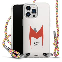 New Carry Case Transparent Stoff colourful/silber