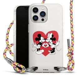 New Carry Case Transparent Stoff colourful/silber