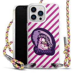 New Carry Case Transparent Stoff colourful/silber