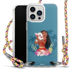 New Carry Case Transparent Stoff colourful/silber