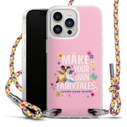 New Carry Case Transparent Stoff colourful/silber