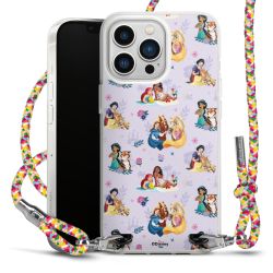 New Carry Case Transparent Stoff colourful/silber