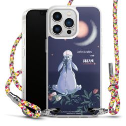 New Carry Case Transparent Stoff colourful/silber