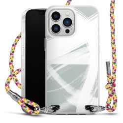 New Carry Case Transparent Stoff colourful/silber