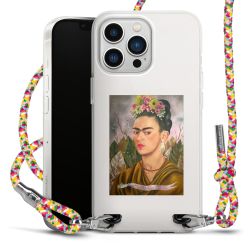 New Carry Case Transparent Stoff colourful/silber