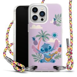 New Carry Case Transparent Stoff colourful/silber