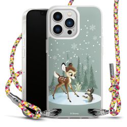 New Carry Case Transparent Stoff colourful/silber