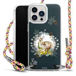 New Carry Case Transparent Stoff colourful/silber