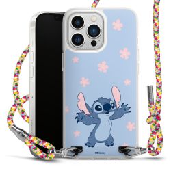 New Carry Case Transparent Stoff colourful/silber