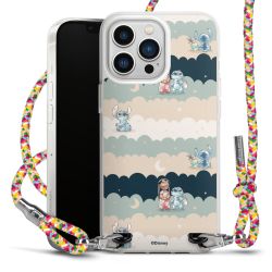 New Carry Case Transparent Stoff colourful/silber