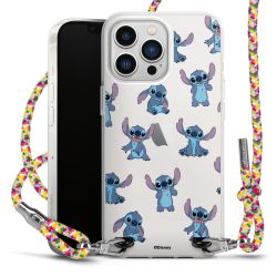 New Carry Case Transparent Stoff colourful/silber