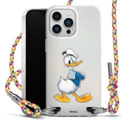 New Carry Case Transparent Stoff colourful/silber