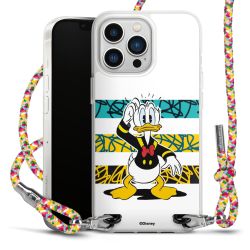 New Carry Case Transparent Stoff colourful/silber