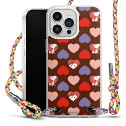 New Carry Case Transparent Stoff colourful/silber