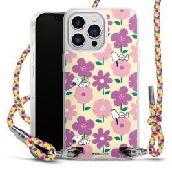 New Carry Case Transparent Stoff colourful/silber