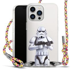 New Carry Case Transparent Stoff colourful/silber