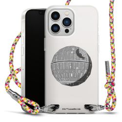 New Carry Case Transparent Stoff colourful/silber