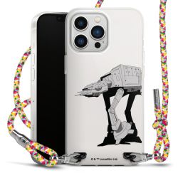 New Carry Case Transparent Stoff colourful/silber