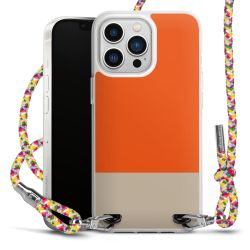 New Carry Case Transparent Stoff colourful/silber