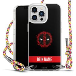 New Carry Case Transparent Stoff colourful/silber