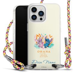 New Carry Case Transparent Stoff colourful/silber