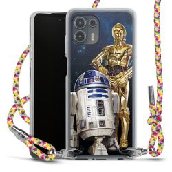 New Carry Case Transparent Stoff colourful/silber