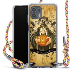 New Carry Case Transparent Stoff colourful/silber