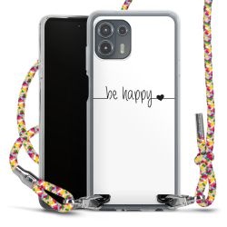 New Carry Case Transparent Stoff colourful/silber