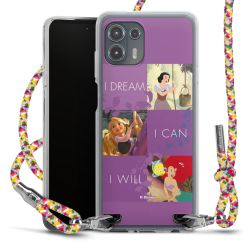 New Carry Case Transparent Stoff colourful/silber