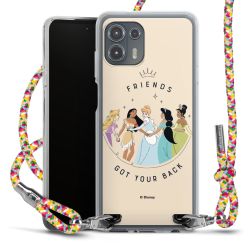 New Carry Case Transparent Stoff colourful/silber