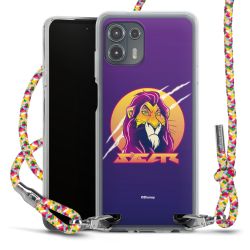 New Carry Case Transparent Stoff colourful/silber