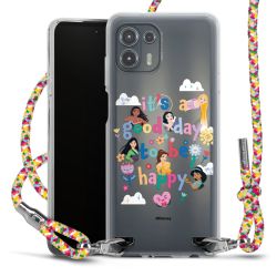 New Carry Case Transparent Stoff colourful/silber