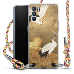 New Carry Case Transparent Stoff colourful/silber