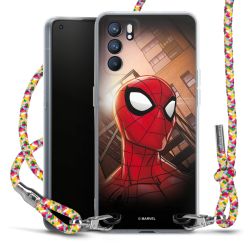 New Carry Case Transparent Stoff colourful/silber