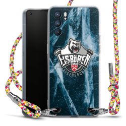 New Carry Case Transparent Stoff colourful/silber