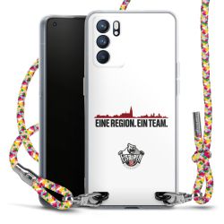 New Carry Case Transparent Stoff colourful/silber