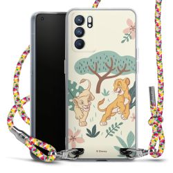 New Carry Case Transparent Stoff colourful/silber