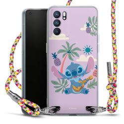 New Carry Case Transparent Stoff colourful/silber