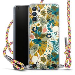 New Carry Case Transparent Stoff colourful/silber