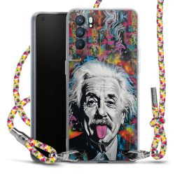 New Carry Case Transparent Stoff colourful/silber