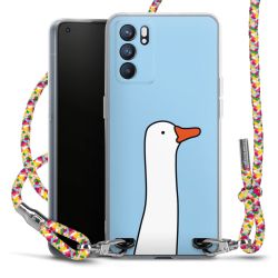 New Carry Case Transparent Stoff colourful/silber