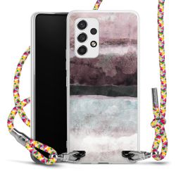 New Carry Case Transparent Stoff colourful/silber