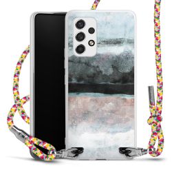 New Carry Case Transparent Stoff colourful/silber