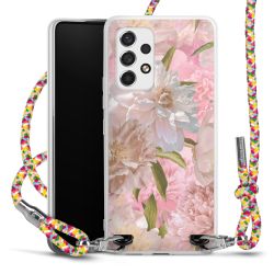 Carry Case Transparent Fabric colourful