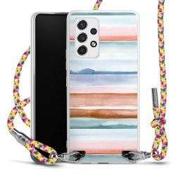 Carry Case Transparent Fabric colourful