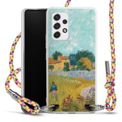 New Carry Case Transparent Stoff colourful/silber