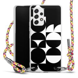 New Carry Case Transparent Stoff colourful/silber