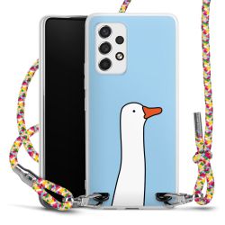 New Carry Case Transparent Stoff colourful/silber